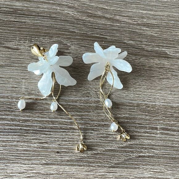 Bohemian drop earrings N215 - Picture 2 of 4